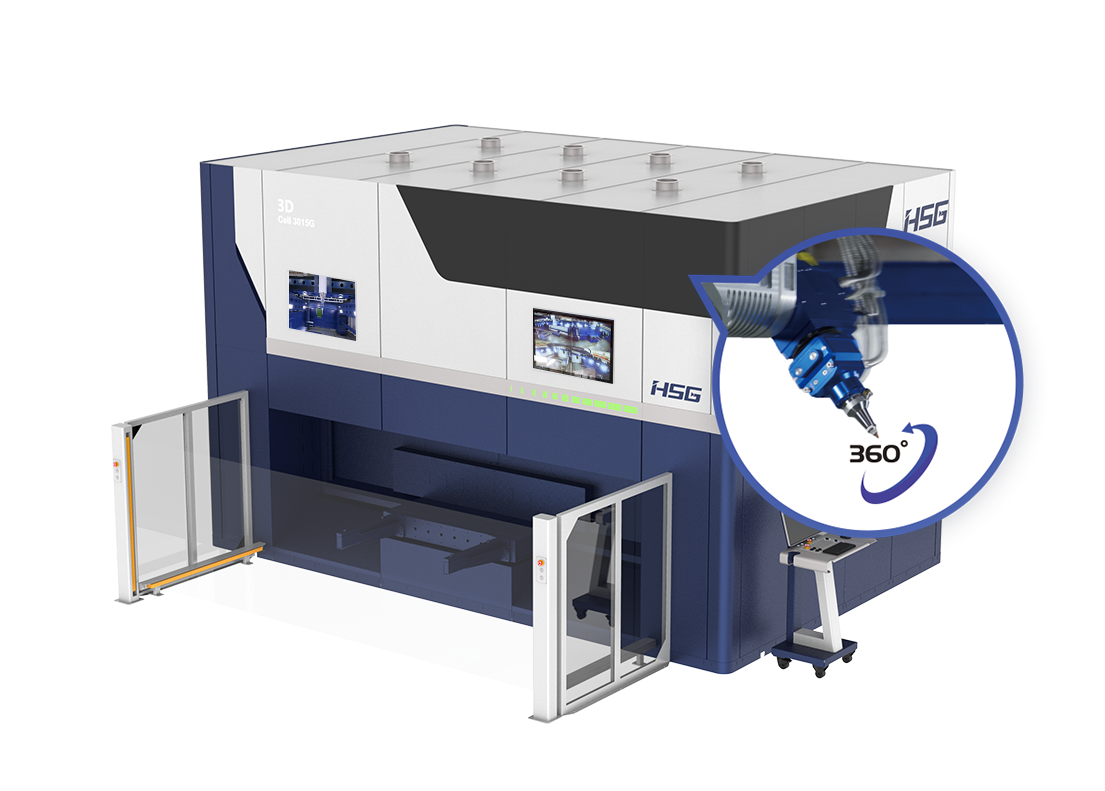 三維五軸切割技術